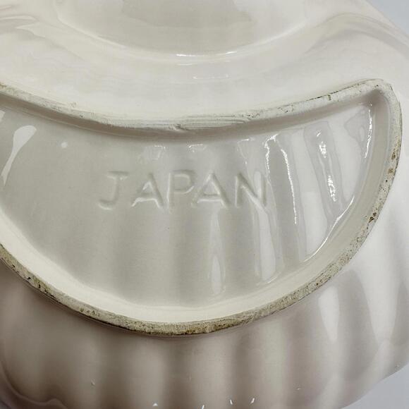 Vintage Ceramic Shell Sushi Dishes Japan, Set of 10 - Picture 5 of 8